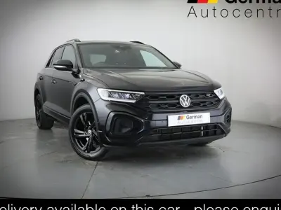 Begagnad VW T-Roc R-line 150 HK (110 kW) 2024 Svart SUV