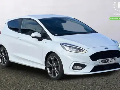 Używany Ford Fiesta ST-Line 101 KM (74 kW) 2018 Biały Hatchback