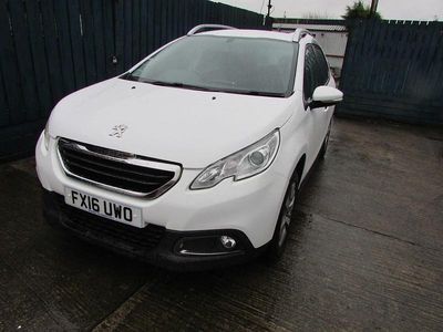 Used Peugeot 2008 Active 2016 White SUV