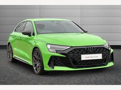 Kyalami green Used 2025 Audi RS3 Advanced Sedan | £57,495 (Good price)