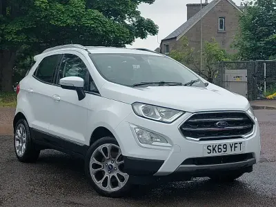 Used Ford Ecosport Titanium 125 HP (91 kW) 2019 White SUV
