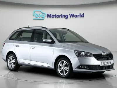 Begagnad Skoda Fabia SE 95 HK (69 kW) 2022 Silver Halvkombi