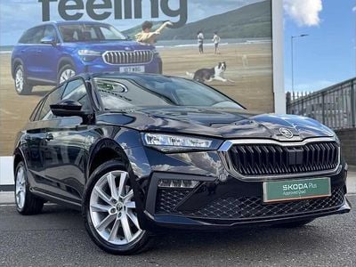 Used Skoda Scala SE L 115 HP (84 kW) 2025 Black magic pearl effect Hatchback