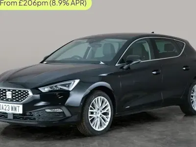 Used Seat Leon XCELLENCE 131 HP (96 kW) 2022 Black Hatchback