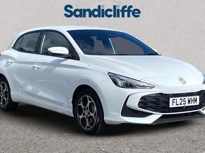 Solid arctic white Used 2024 MG MG3 SE Hatchback | £13,580 (Good price)