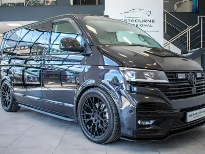 Used VW T7 Highline 204 HP (150 kW) 2024 Black Van