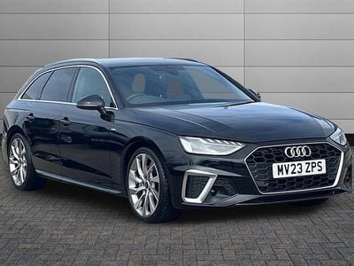 Used Audi A4 S-Line 204 HP (150 kW) 2023 Black Estate
