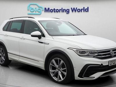 White Used 2022 VW Tiguan R-line SUV | £21,300 (Good price)