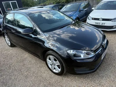Used VW Golf VII Edition 125 HP (91 kW) 2016 Black Hatchback