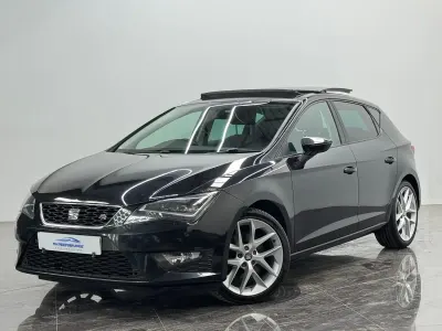 Used Seat Leon FR 184 HP (135 kW) 2016 Black Hatchback