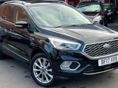 Second-hand Ford Kuga Vignale 180 CP (132 kW) 2017 Negru SUV