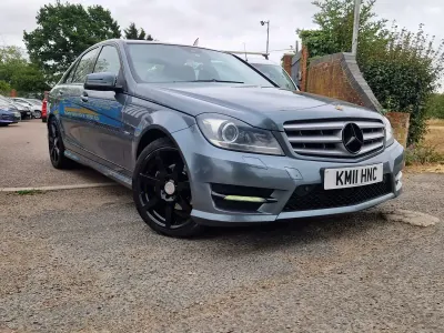 Used Mercedes C220 2011 Grey Sedan