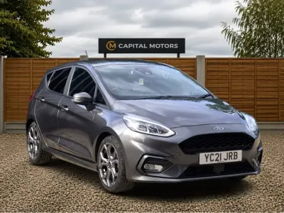 Used Ford Fiesta ST-Line 100 HP (73 kW) 2021 Grey Hatchback