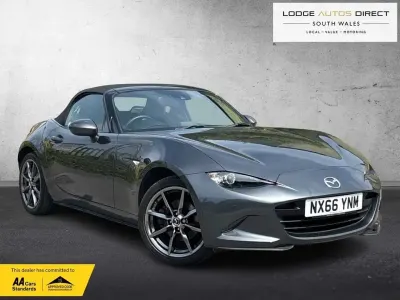 Used Mazda MX5 Inclusive 160 HP (117 kW) 2016 Grey Cabriolet