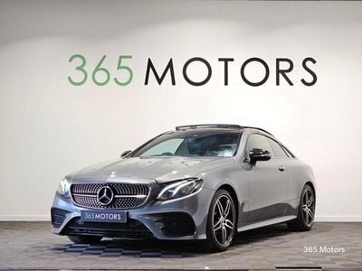 Used Mercedes E220 AMG Line Premium 194 HP (142 kW) 2018 Grey Coupe