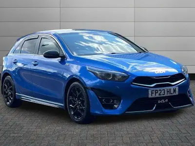 Used Kia Ceed GT-Line 158 HP (116 kW) 2023 Blue Hatchback