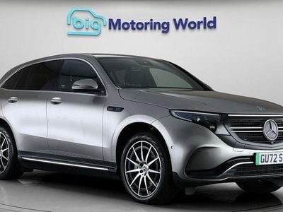 Used Mercedes EQC400 AMG line 300 kW (408 HP) 2022 Silver SUV