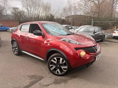 Used Nissan Juke N-TEC 110 HP (80 kW) 2014 Red SUV