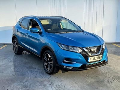 Used Nissan Qashqai N-Connecta 110 HP (80 kW) 2017 Blue SUV