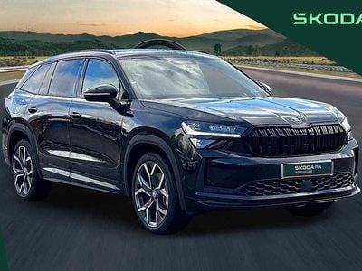Black magic pearl effect New 2025 Skoda Kodiaq SportLine SUV | £42,900