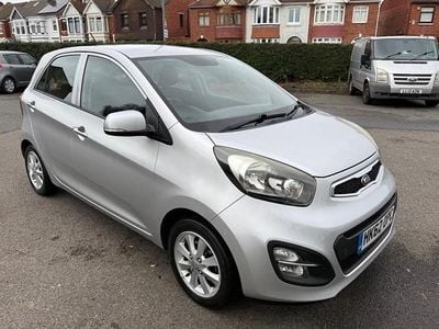 Used Kia Picanto 68 HP (50 kW) 2013 Silver Hatchback