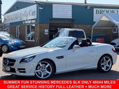 Used Mercedes SLK250 AMG 2012 White Cabriolet