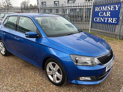 Used Skoda Fabia SE L 105 HP (77 kW) 2015 Blue Hatchback