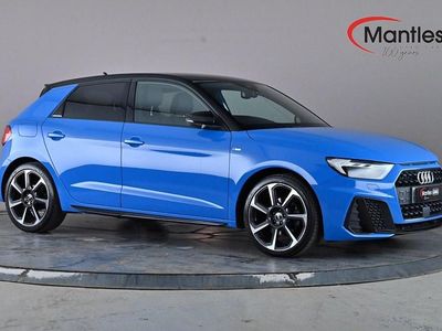 Used Audi A1 Sportback Black Edition 110 HP (80 kW) 2022 Blue Hatchback