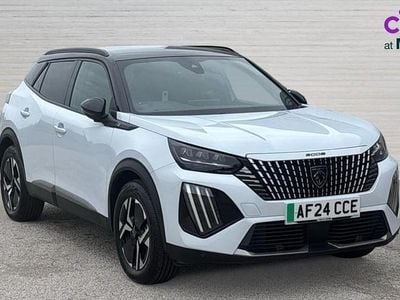 Used Peugeot e-2008 GTi 100 kW (136 HP) 2024 Metallic  okenite white SUV