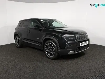 Used Jeep Avenger Summit 101 HP (74 kW) 2025 Black SUV