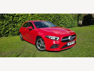 Used Mercedes A180 Executive 116 HP (85 kW) 2019 Red Hatchback