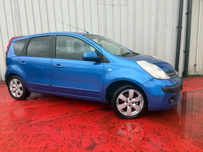 Begagnad Nissan Note 110 HK (80 kW) 2007 Blå Minibuss