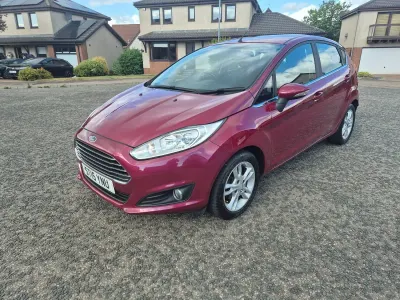 Used Ford Fiesta Zetec 2015 Red Hatchback