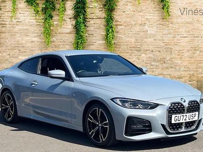 Usado BMW 420 M Sport 181 HP (133 kW) 2022 Cinzento Coupé