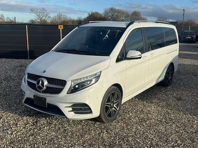 White Used 2020 Mercedes V220 AMG line MPV | £37,495 (Super price)