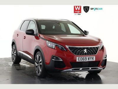 used Peugeot 3008 1.6 PURETECH GT LINE PREMIUM EAT EURO 6 (S/S) 5DR PETROL FROM 2019 FROM EPSOM (KT17 1DH) | SPOTICAR