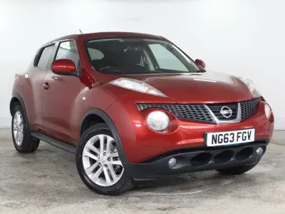 Used Nissan Juke Acenta Premium 117 HP (86 kW) 2013 Red SUV