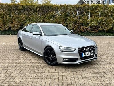 Silver Used 2015 Audi A4 S-Line Sedan | £13,999 (Expensive)