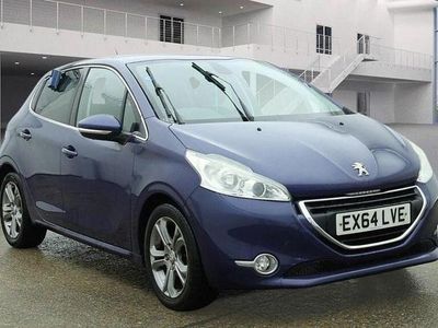 Used Peugeot 208 Allure 82 HP (60 kW) 2014 Blue Hatchback