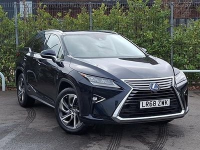 Used Lexus RX450hL 313 HP (230 kW) 2018 Blue SUV