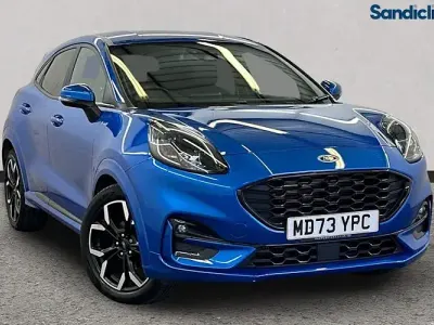 Używany Ford Puma ST-Line X 125 KM (91 kW) 2023 Niebieski SUV