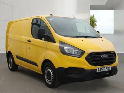 Used Ford Transit Custom 130 HP (95 kW) 2021 Yellow Van