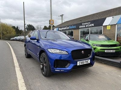 Used Jaguar F-Pace First Edition 300 HP (220 kW) 2016 Blue SUV