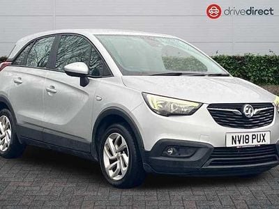 Silver Used 2018 Vauxhall Crossland X S SUV | £6,409 (Fair price)