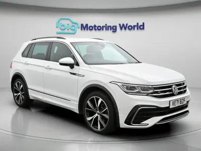 Used VW Tiguan R-line 150 HP (110 kW) 2022 White SUV