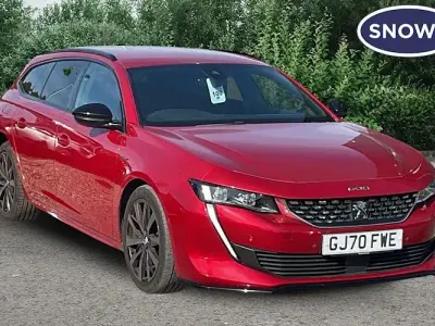 Second-hand Peugeot 508 SW GT-line 131 CP (96 kW) 2020 Roșu Break