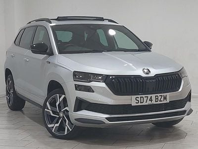 Silver Used 2024 Skoda Karoq SportLine SUV | £25,798 (Fair price)