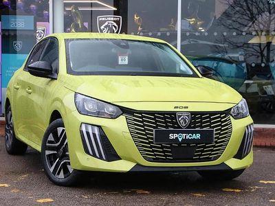 Used Peugeot 208 Allure 101 HP (74 kW) 2025 Yellow Hatchback