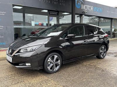 Used Nissan Leaf N-Connecta 160 kW (218 HP) 2021 Black Hatchback