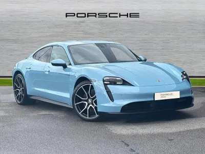 Used Porsche Taycan 300 kW (408 HP) 2023 Blue Sedan